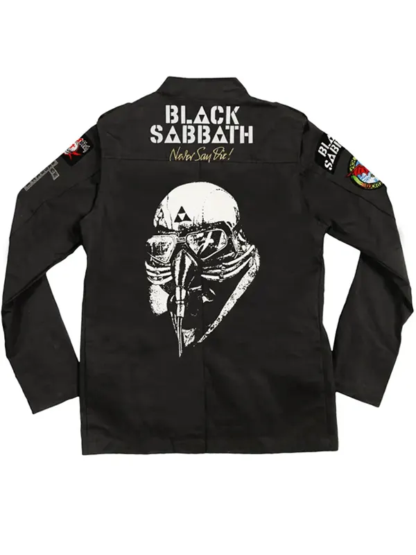 Army Black Sabbath Jacket Back