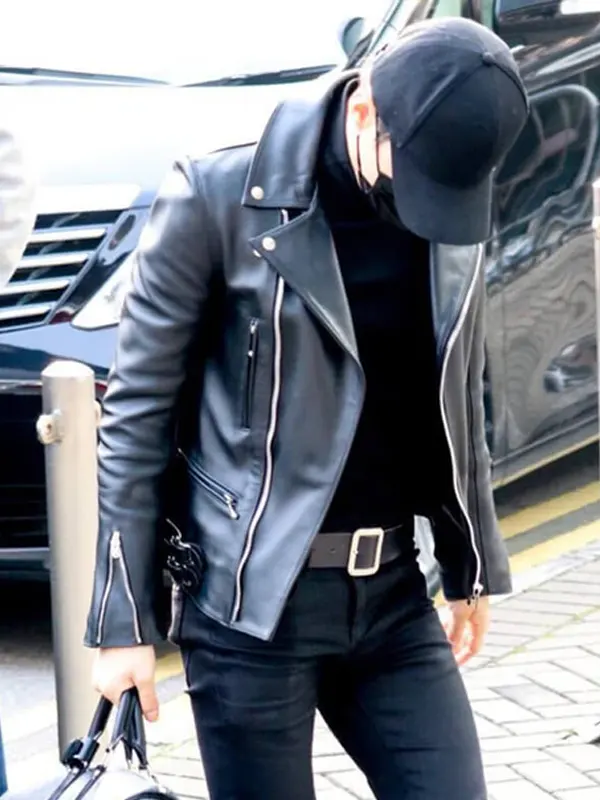 BTS Suga Black Jacket