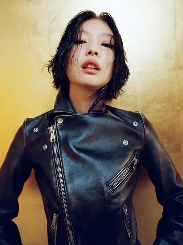Blackpink Jennie Biker Leather Jacket