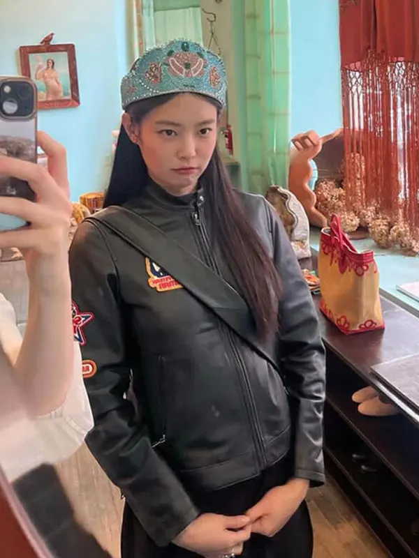 Blackpink Jennie Kim Leather Jacket