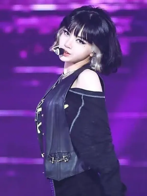 Blackpink Lovesick Girls Lisa Black Vest
