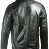 Bruce Springsteen Black Leather Jacket Back