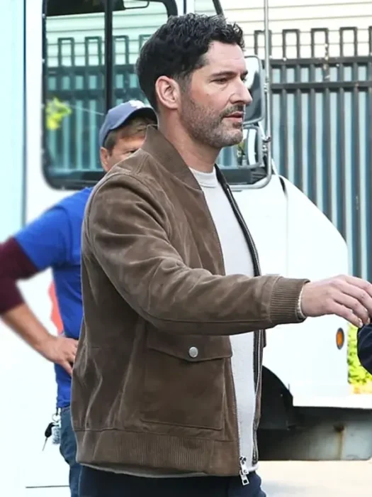 CIA Tom Ellis Suede Leather Jacket