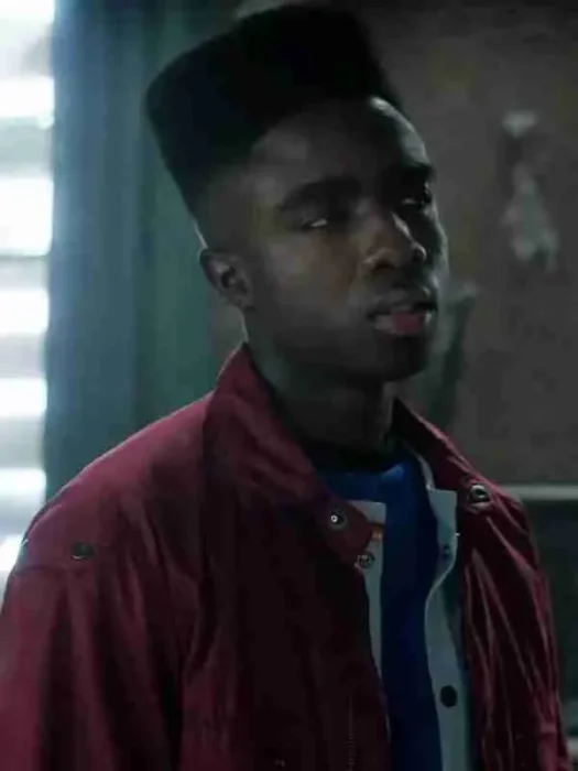 Caleb McLaughlin Stranger Things Maroon Jacket