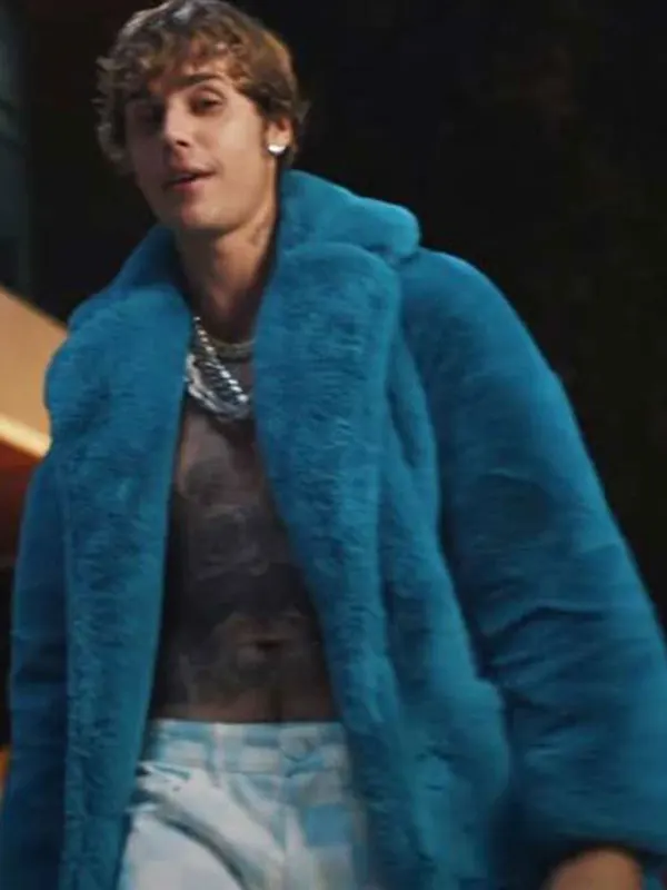 Drake Popstar Justin Bieber Fur Coat