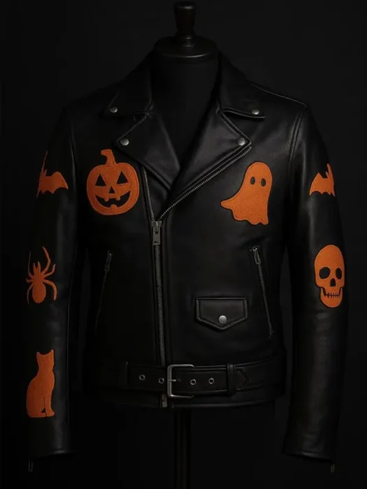 Halloween Black Varsity Jacket
