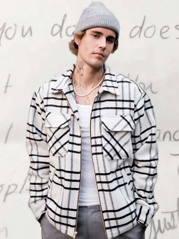Justin Bieber Documentary Black & White Jacket