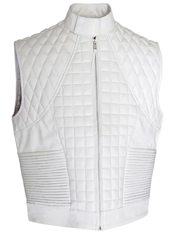 Justin Bieber Quilted Leather Vest