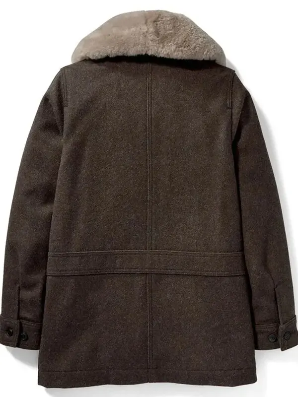 Kelly Reilly Yellowstone Shawl Collar Coat