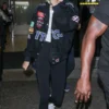 Kendall Jenner Black Sporty Wool Jacket