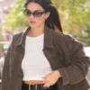 Kendall Jenner Cotton Brown Jacket