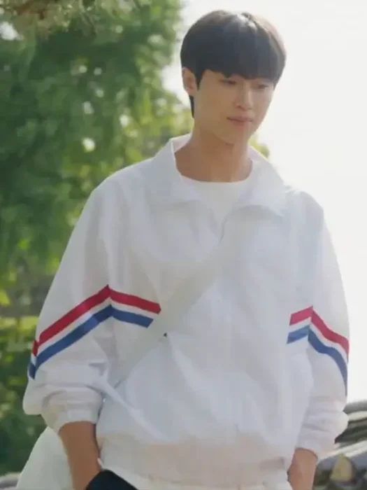 Lovely Runner Byeon Woo-seok Striped Jacket