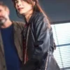 Murder in a Small Town S02 Kristin Kreuk Black Leather Jacket