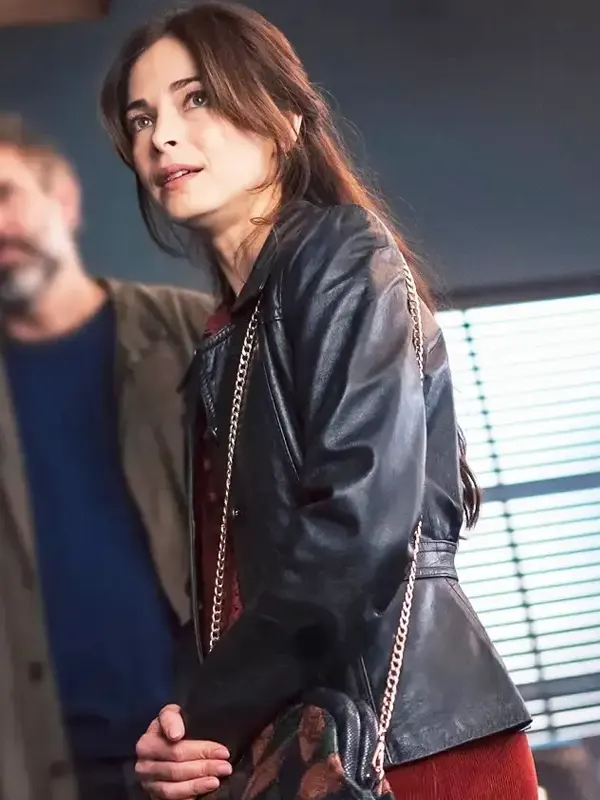 Murder in a Small Town S02 Kristin Kreuk Black Leather Jacket