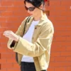 NYC 2025 Kendall Jenner Suede Jacket