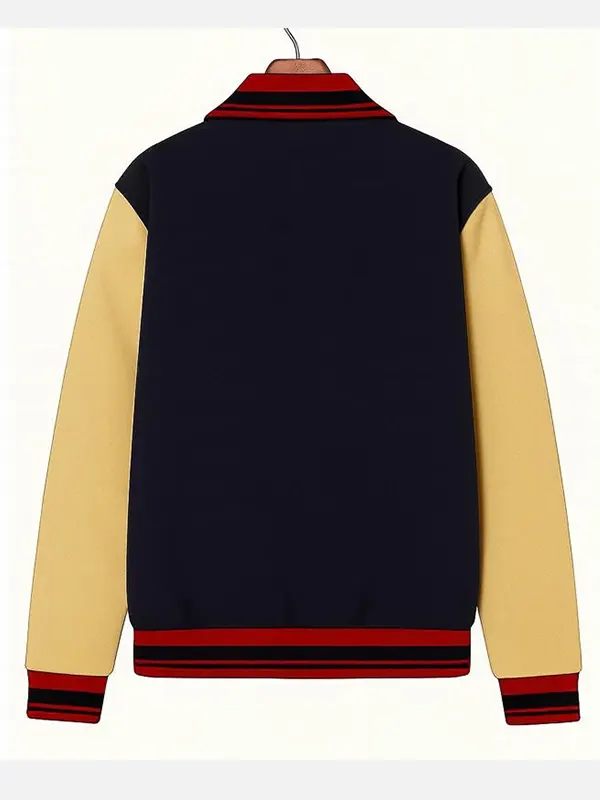 Noah Schnapp Stranger Things Season 5 Varsity Jacket Back