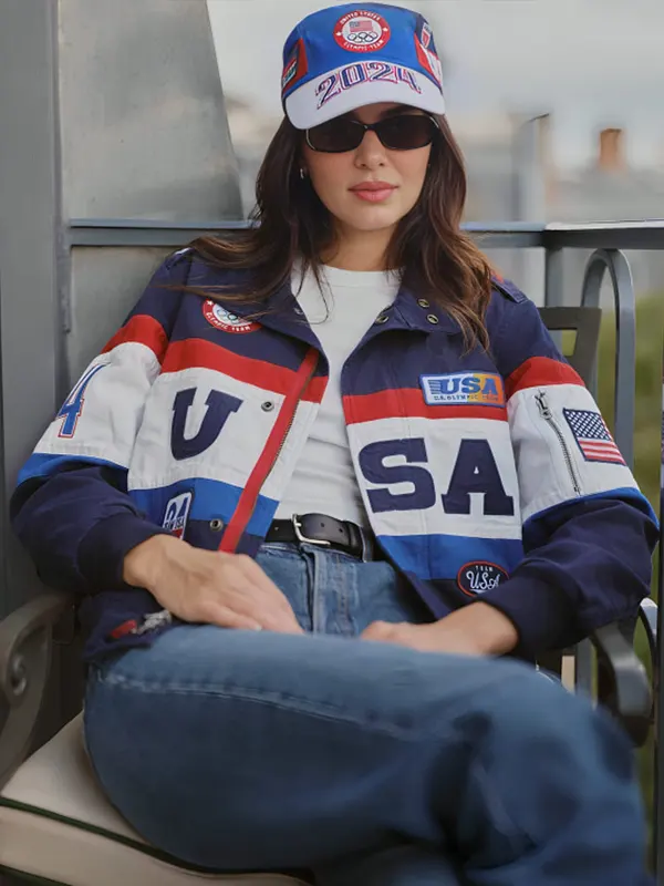Paris Olympics 2024 kendall jenner USA Jacket