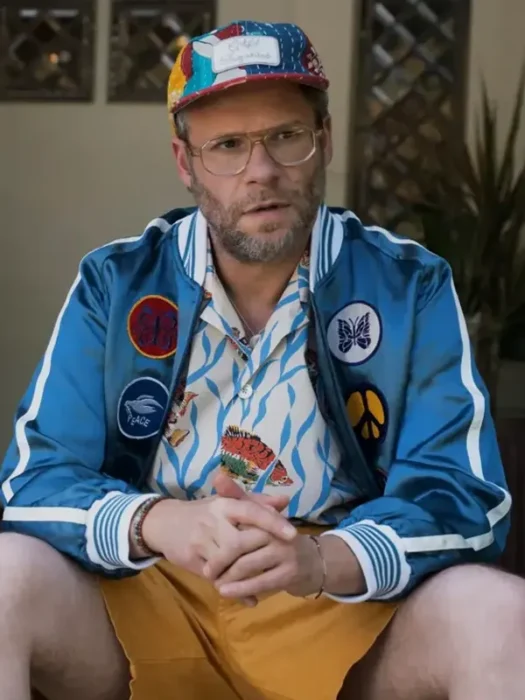 Platonic S02 Seth Rogen Bomber Jacket