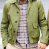 Ryan Reynolds Cotton Green Cotton Jacket