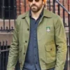 Ryan Reynolds Cotton Green Jacket