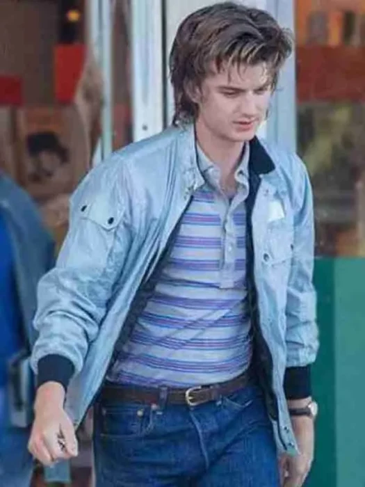 Stranger Things Steve Harrington Blue Jacket