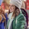Tis the Season to be Merry Rachael Leigh Cook Green Wool Coat