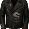 Trick or Treat Halloween Leather Jacket