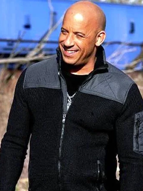 Xxx Return Of Xander Cage Vin Diesel Black And Grey Cotton Jacket