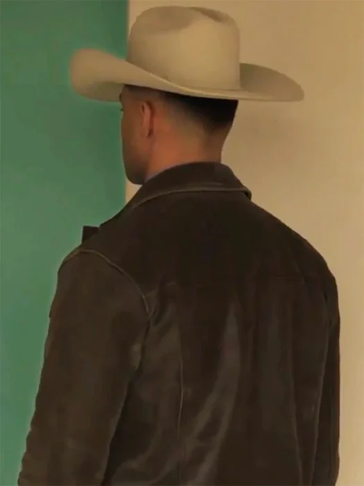 9-1-1 Lone Star Carlos Reyes Brown Jacket Back