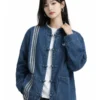 Adidas Chinese Blue Denim Jacket