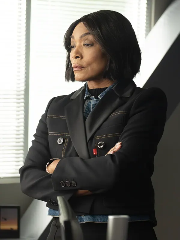 Angela Bassett 9-1-1 S09 Denim Jacket