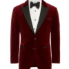 Bart Edwards The Witcher Velvet red Blazer