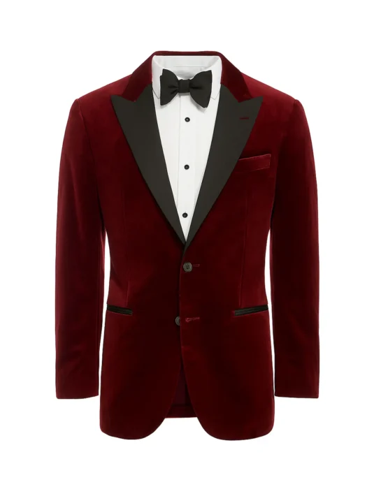 Bart Edwards The Witcher Velvet red Blazer