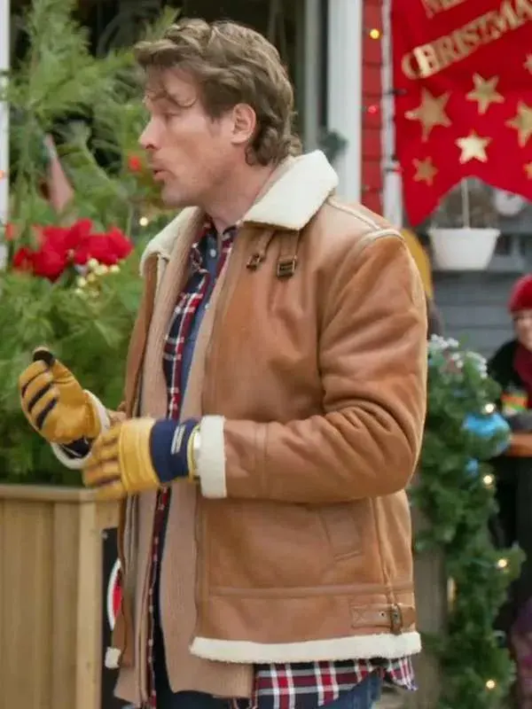 Believe in Christmas John Reardon Leather Jacket