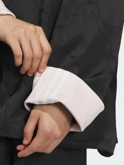 Black Adidas Chinese Jacket