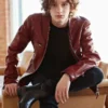 Black Phone 2 Mason Thames Red Leather Jacket
