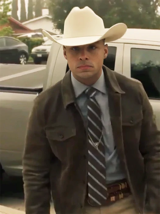 Carlos Reyes 9-1-1 Lone Star Brown Jacket