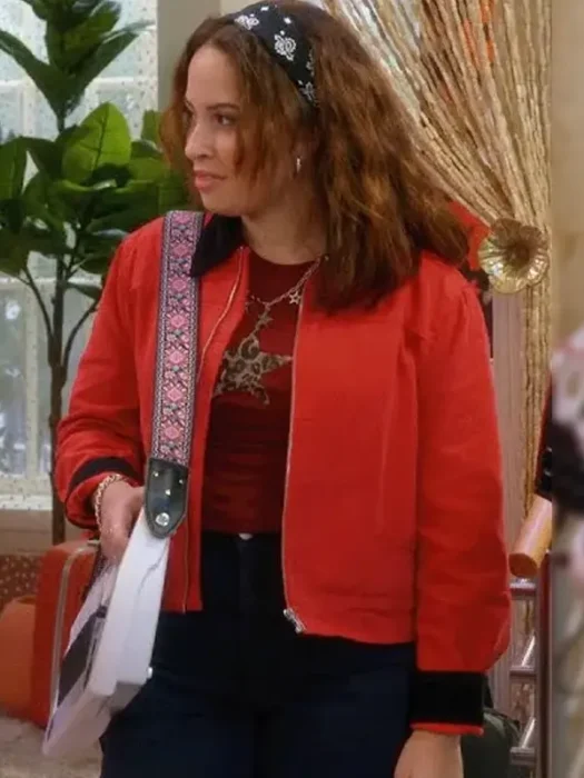 Carmen B. Sanchez Cotton red Jacket