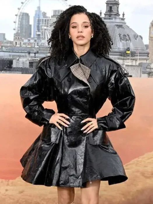 Chase Infiniti One Battle After Another Leather Coat