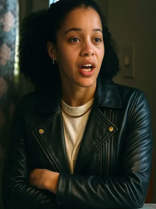 Chase Infiniti One Battle After Another Leather Jacket