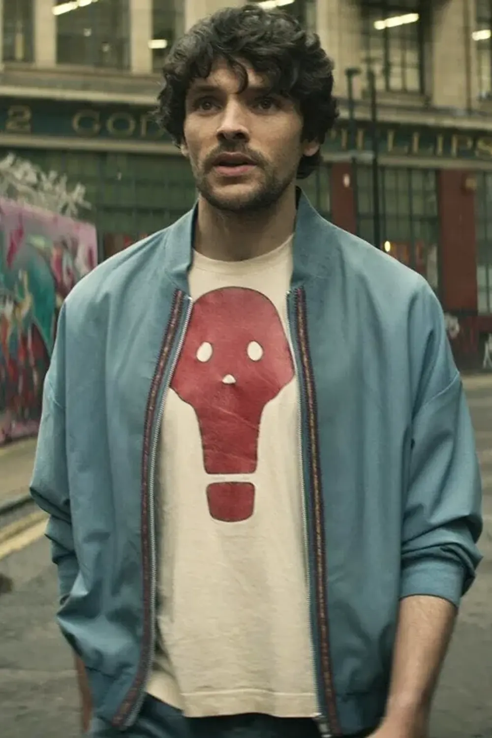 Colin Morgan The Sandman Bomber Jacket