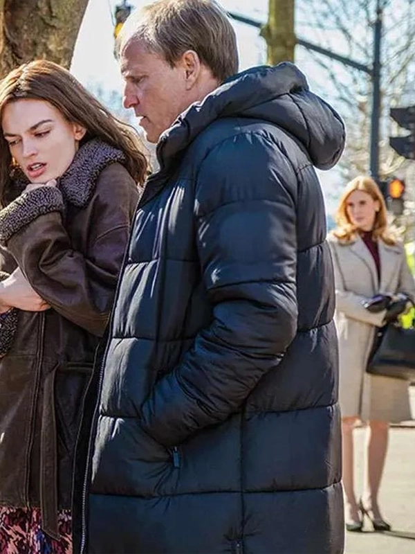 Eddie McCay Black Puffer Coat