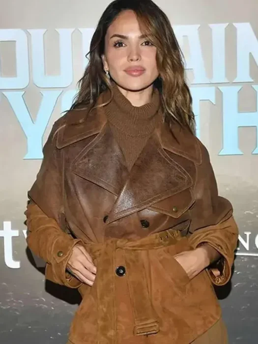 Eiza Gonzalez Fountain of Youth 2025 Leather Jacket