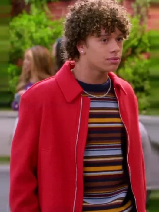 Electric Bloom 2025 Lucas Jasper Red wool Jacket