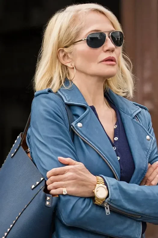 Ellen Barkin Animal Kingdom Leather Jacket
