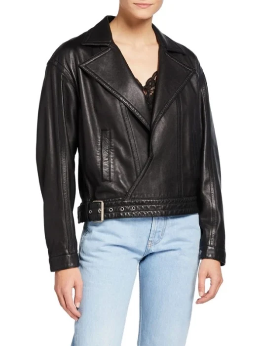 Emily in Paris Camille Leather Jacket