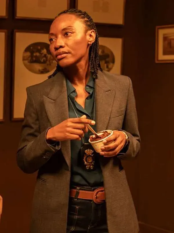 Frauds 2025 Nansi Nsue Grey Blazer