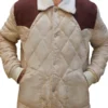 Gabriel Emily in Paris Quilted Beige Jacket