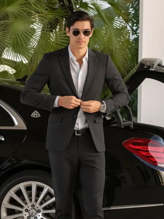 Gabriel Guevara Our Fault 2025 Black Blazer