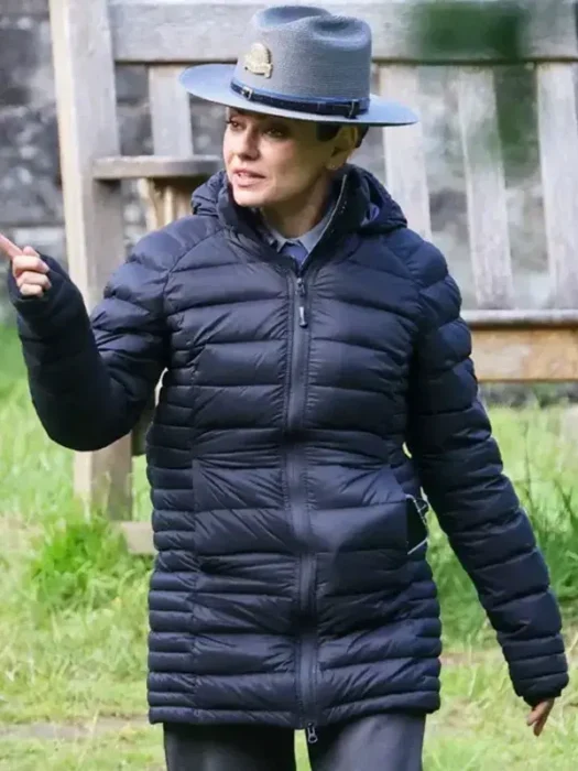 Geraldine Scott Wake Up Dead Man Puffer Jacket